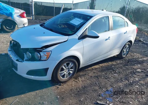2016 Chevrolet Sonic Lt Auto from USA, damaged, VIN 1G1JC5SH2G4185904